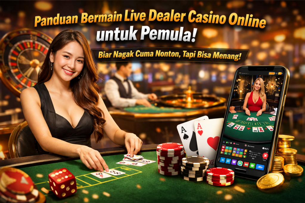 Panduan Bermain Live Dealer Casino Online untuk Pemula